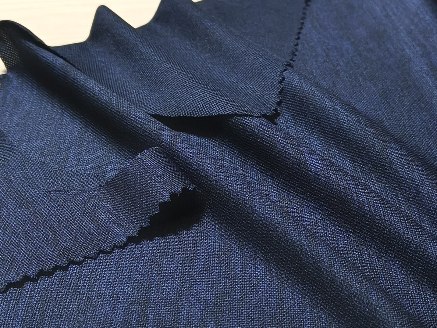 Heather Grey Hexagon Mesh - View 5