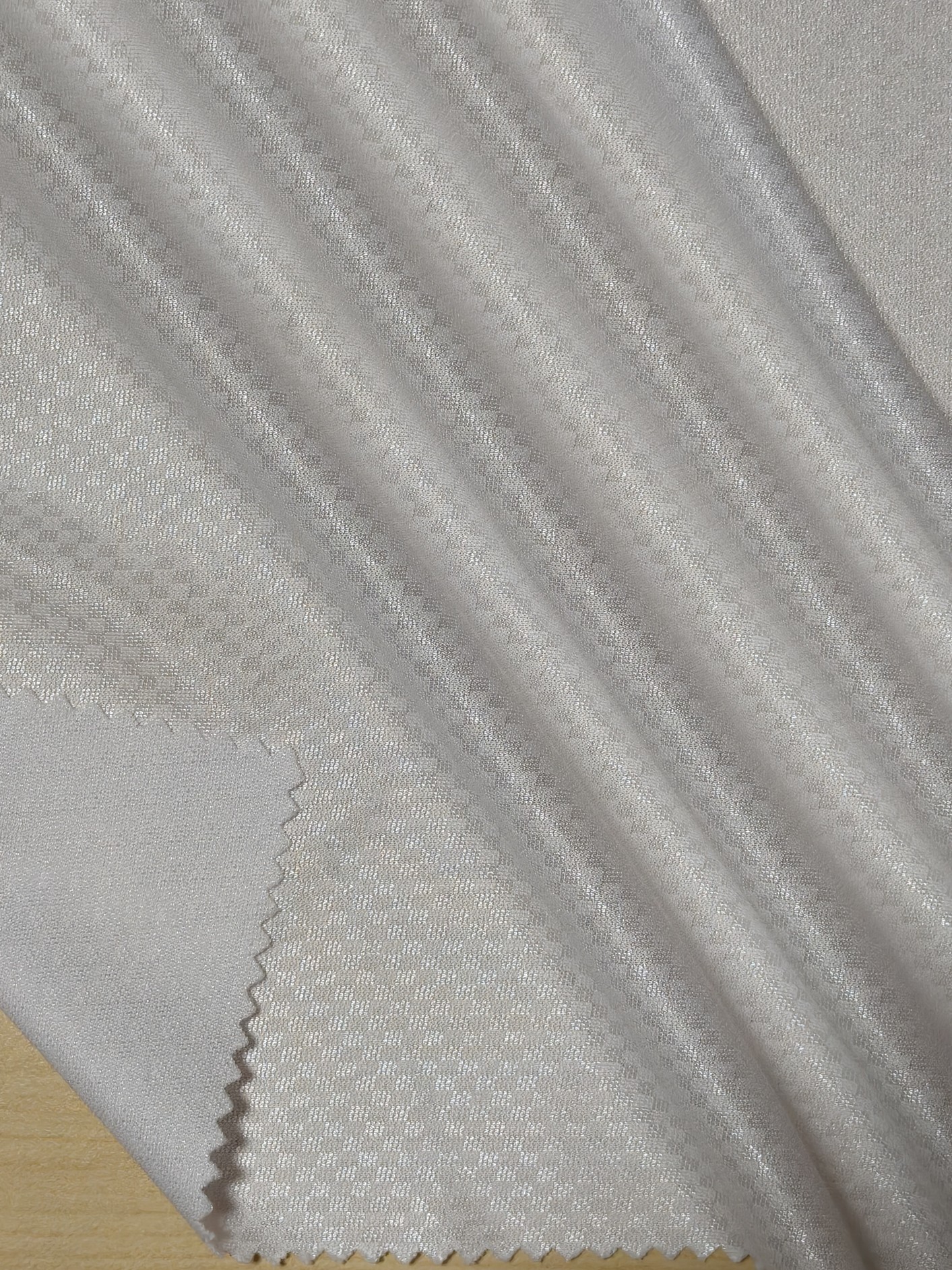 Polyester Bright Jacquard - View 3